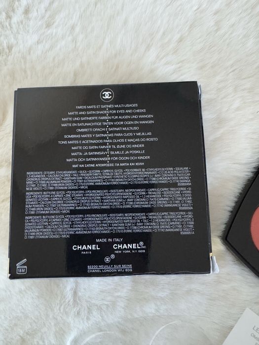 Paleta blush/fard Chanel