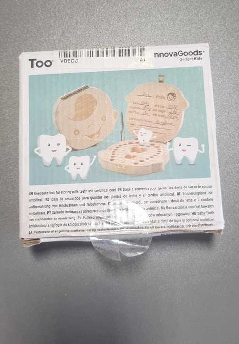 Cutie pentru păstrat dinți de lapte ai copilului