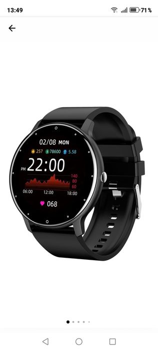 Ceas smartwatch si bratara fitness, GO4FIT®, model GF03