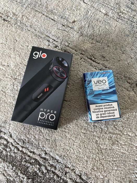 glo Hyper Pro nou, sigilat + bonus VEO Ice Click