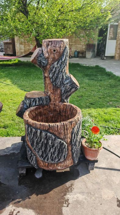 Градински мивки изработени от бетон