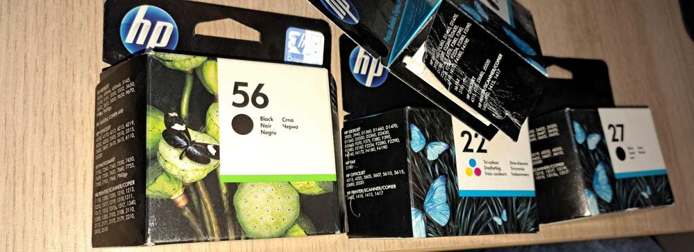 Cartus toner original imprimanta HP 21, HP 27
