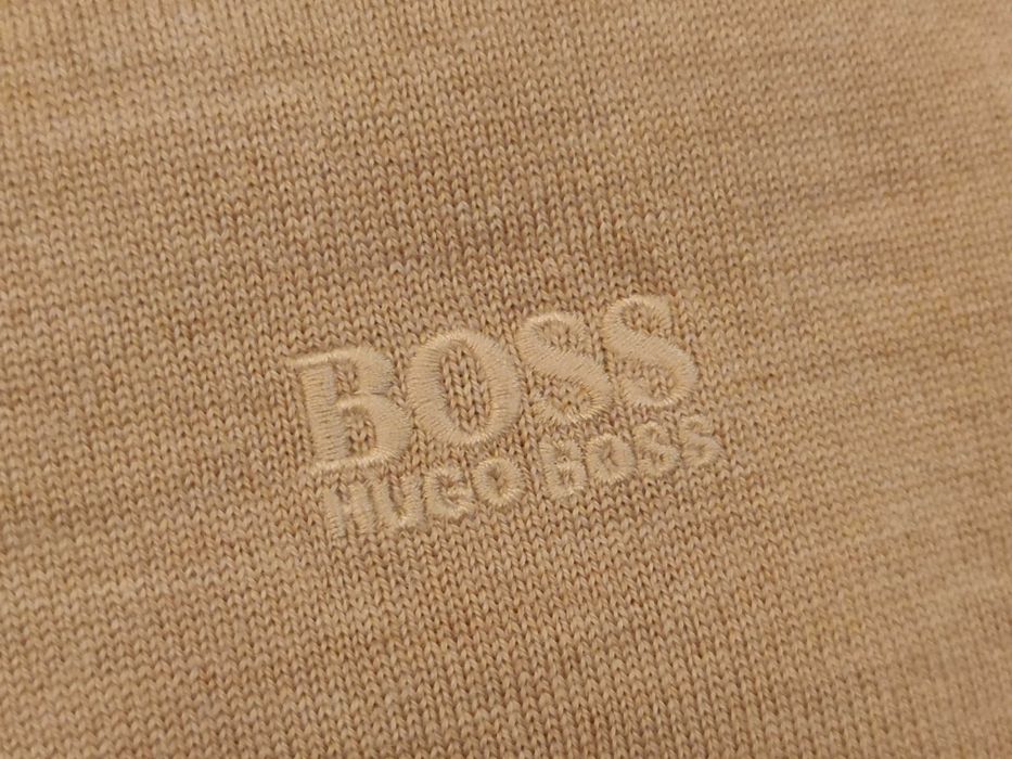 Pulover Hugo Boss - Cappuccino Regular