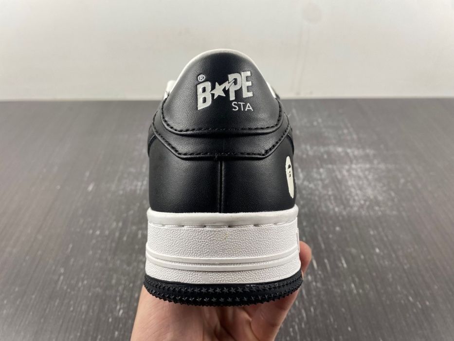 A Bathing Ape Bape Sta White Black