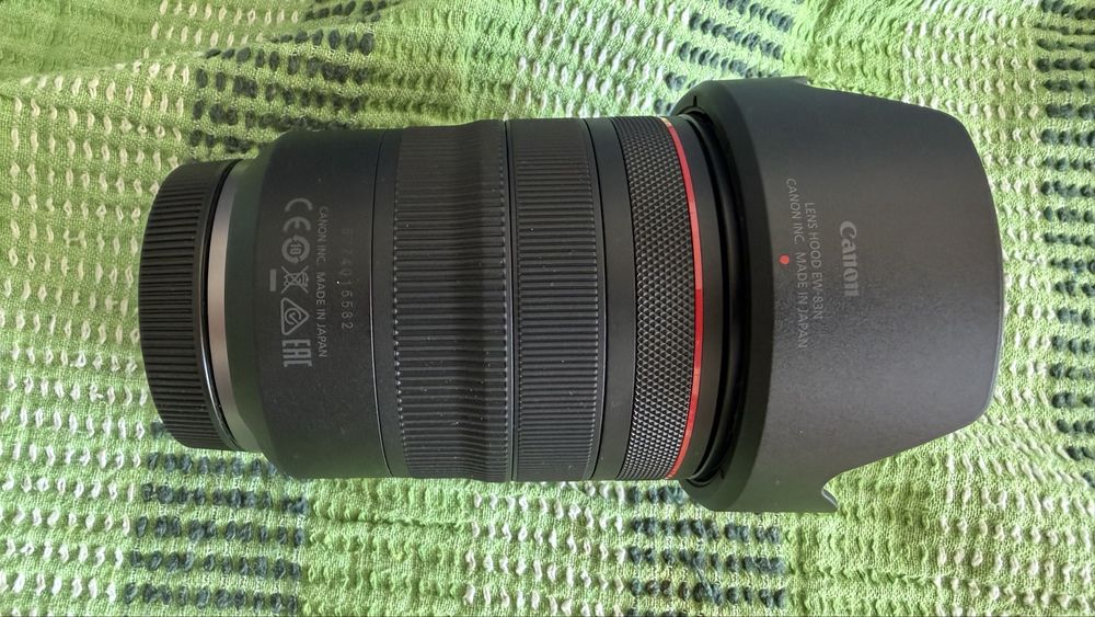 Obiectiv Canon RF 24-105mm F4 L IS USM, nou, la cutie, garantie F64