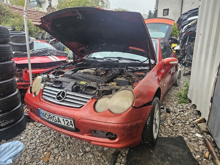 W203 sport coupe на части