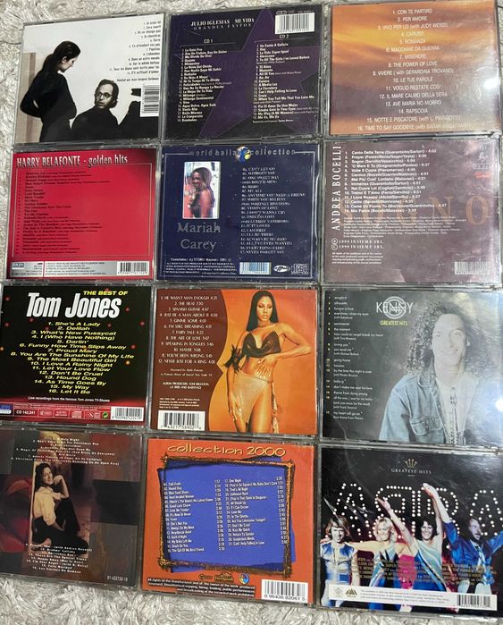 cadou Album muzica CD Elvis Celine Mariah Bocelli Jones Abba Julio Tom