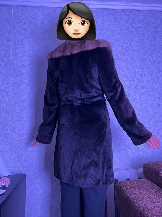 Шубка норка ворот соболь