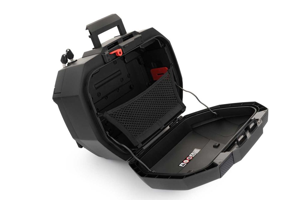 Wunderlich X luggage system Vario case with carrier M 1000 XR - Set - black-silver