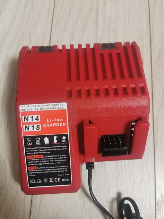 Încărcător compatibil Milwaukee N14-N18 nou