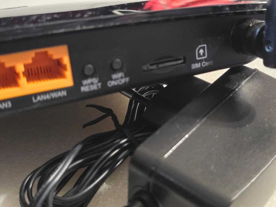 Modem Wireless TP-Link TL-MR6400, N300, 4G LTE, SIM, Internet backup