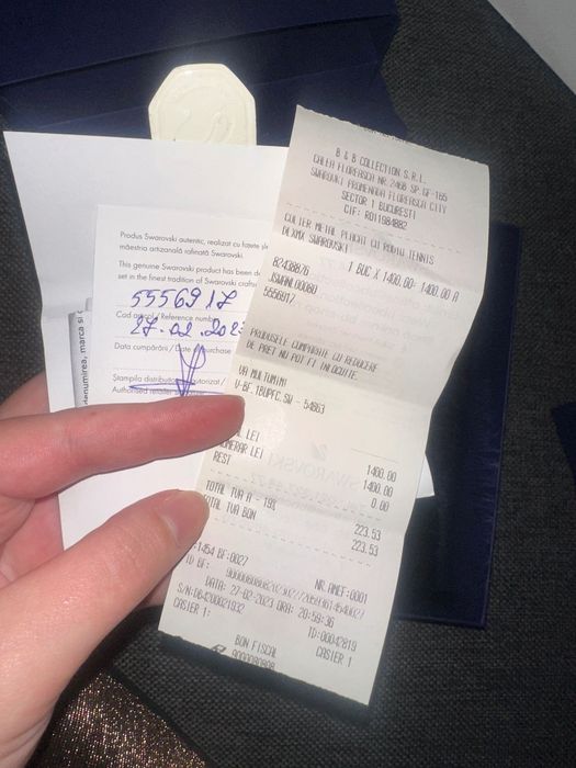 Colier Tennis Swarovski