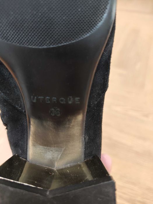 Сапоги ботфорты Uterque