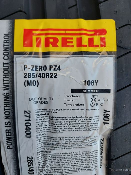 Шина Pirelli 285/40/22