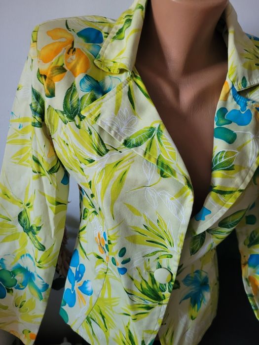 Sacou damă elegant imprimeu floral