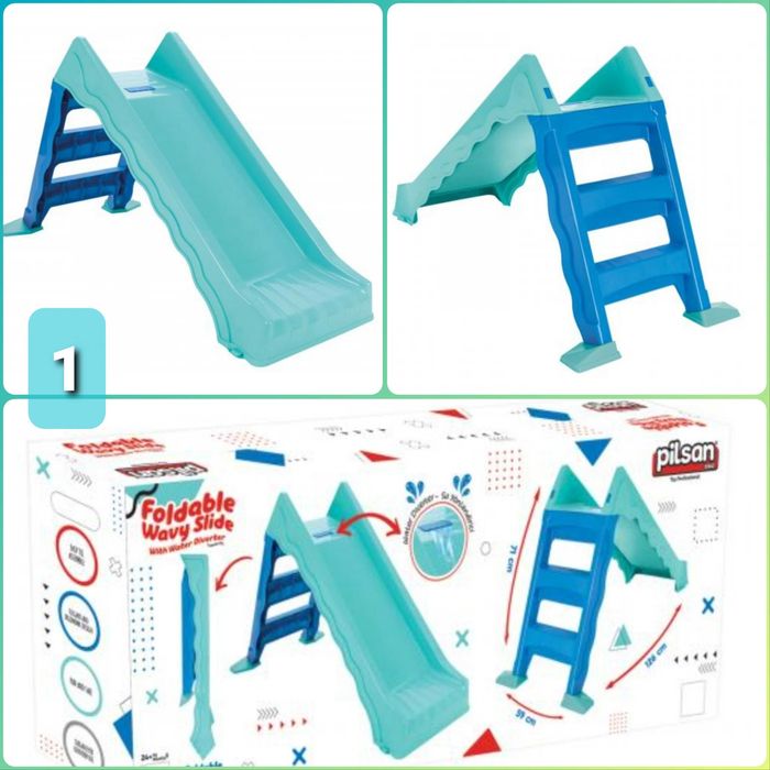 Пързалка улей parzalka Dino Pooh Verena Wavy