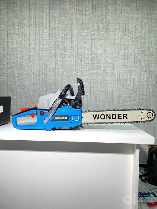 Бензопила Wonder 58cc Benzopila benzin arra shina 50 sm, kafolat