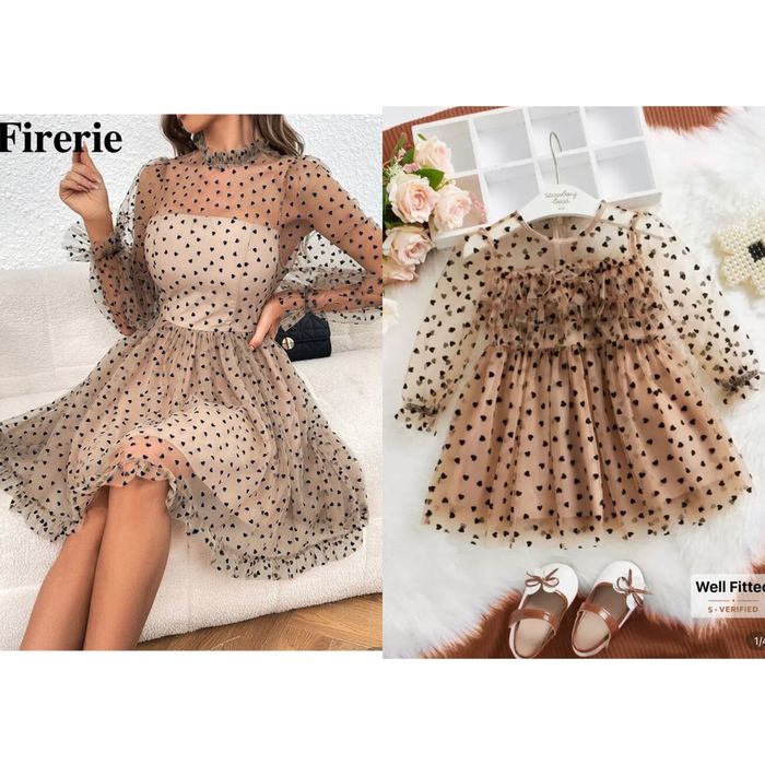 Рокля за мама и бебе