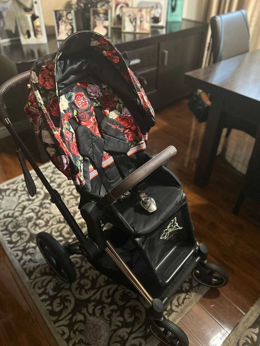 Carucior Cybex Mios 3.0 Spring Blossom, cu landou