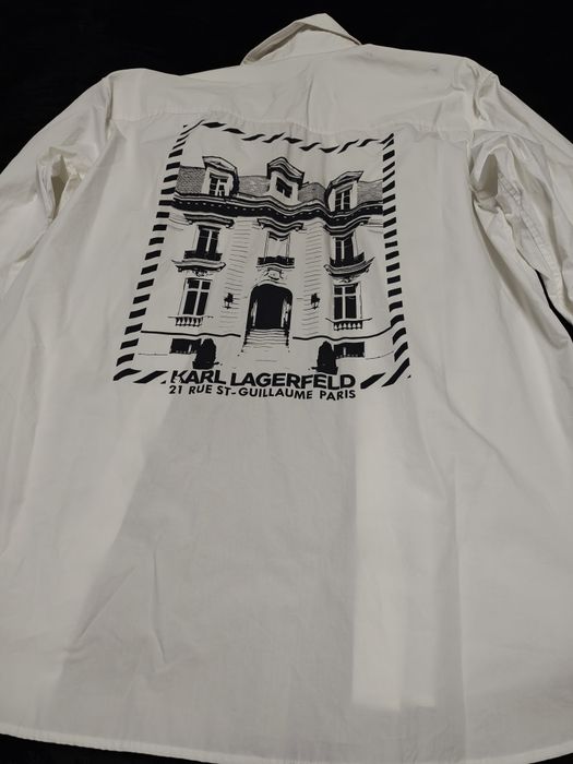 Camasa Karl Lagerfeld, originala, supradimensionata - mar L