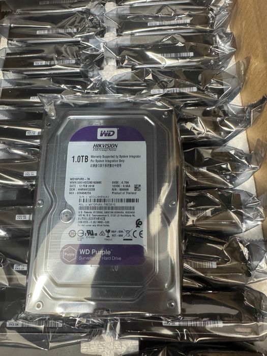 HDD 1 TB жёсткий диск для видеонаблюдения WD ОПТОМ