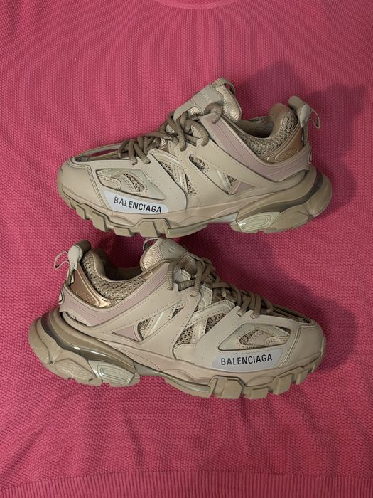 adidasi Balenciaga Track crem bej marime 38