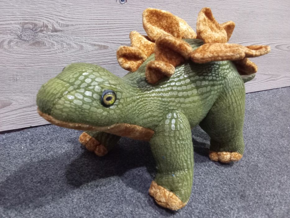 Игрушка динозавр мягкая