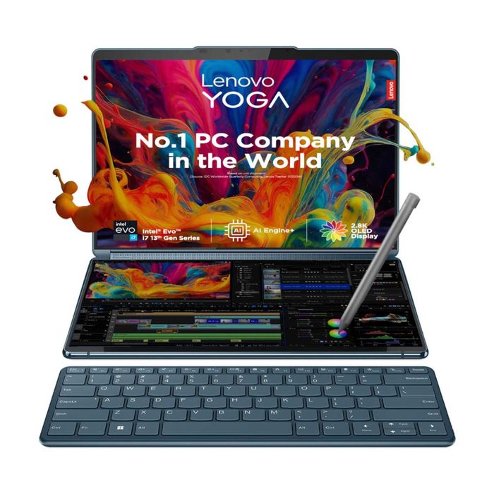 Lenovo Yoga Book 9 Ultra 7 155U 2x13" 2.8k OLED Touch 16GB 1TB SSD