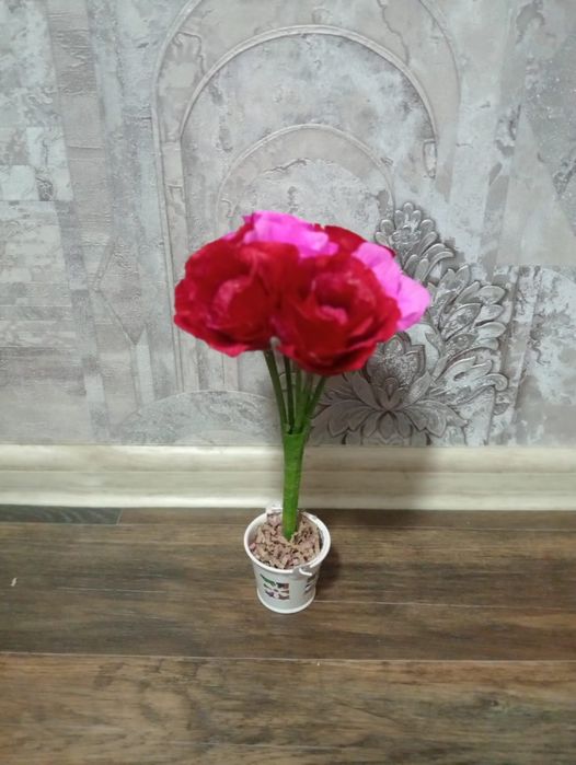 Поделки цветов для праздника