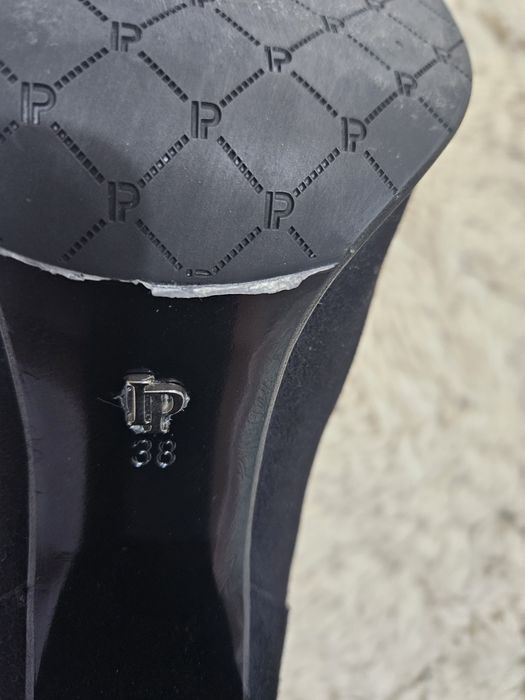 Cizme piele întoarsă Il Passo, 38