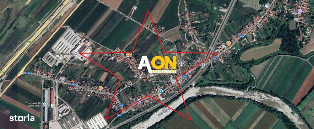 Teren Intravilan Santimbru Sat, Toate Utilitatile