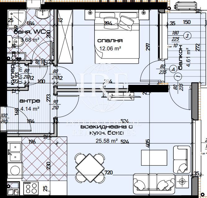 2-стаен в Варна-Младост 1 площ 72 цена 110000