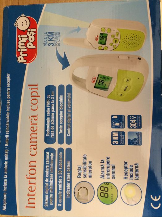 Interfon camera bebe