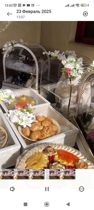 Sarpo qutilari fotixa va beshik tóy uchun