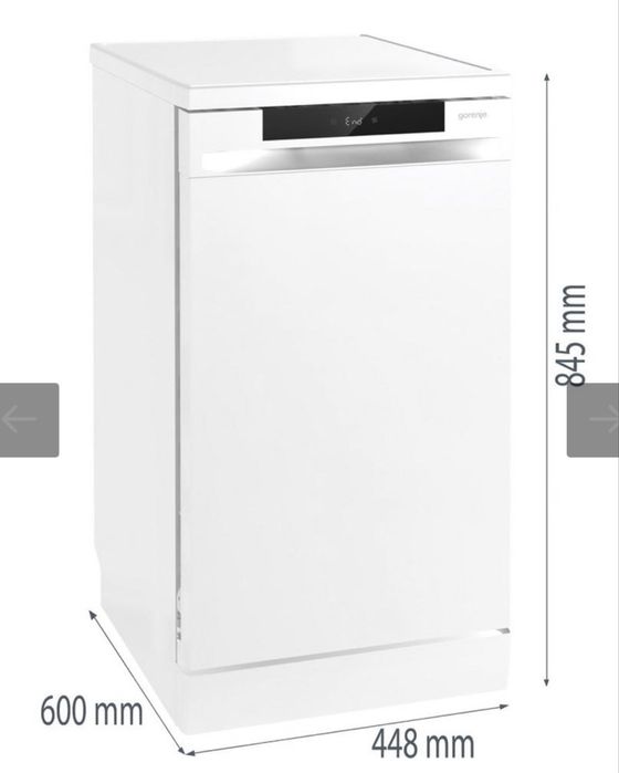 Съдомиялна машина Gorenje GS541D10W , 11 комплекта