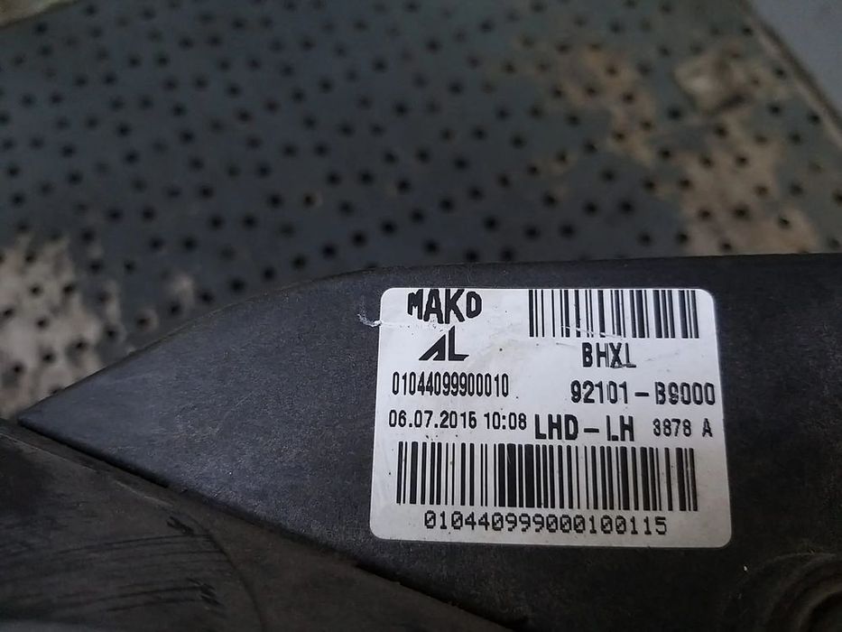Far stanga hyundai i10 2 ba ia 92101b9000 01044099900010