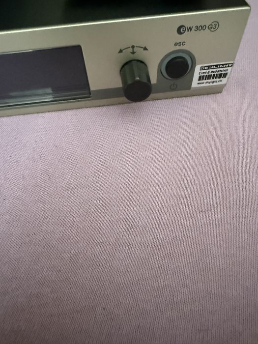 Wireless Sennheiser Ew300. G3