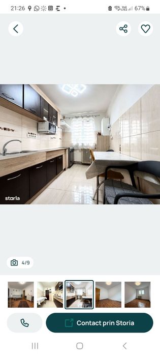 Închiriez apartament cu doua camere