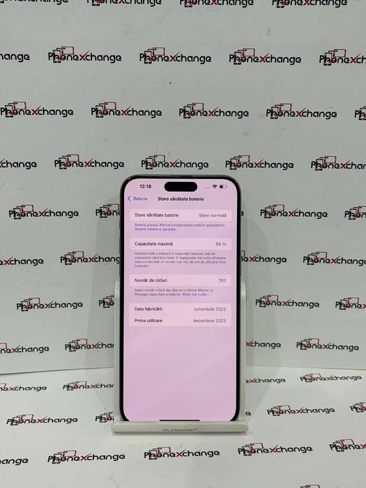 iPhone 15 Pro Max 256GB Natural Neverlocked 84%  46334