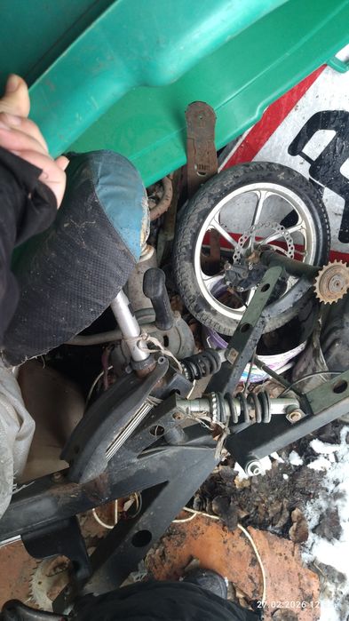 Электро велосипед НА ЗАПЧАСТИ