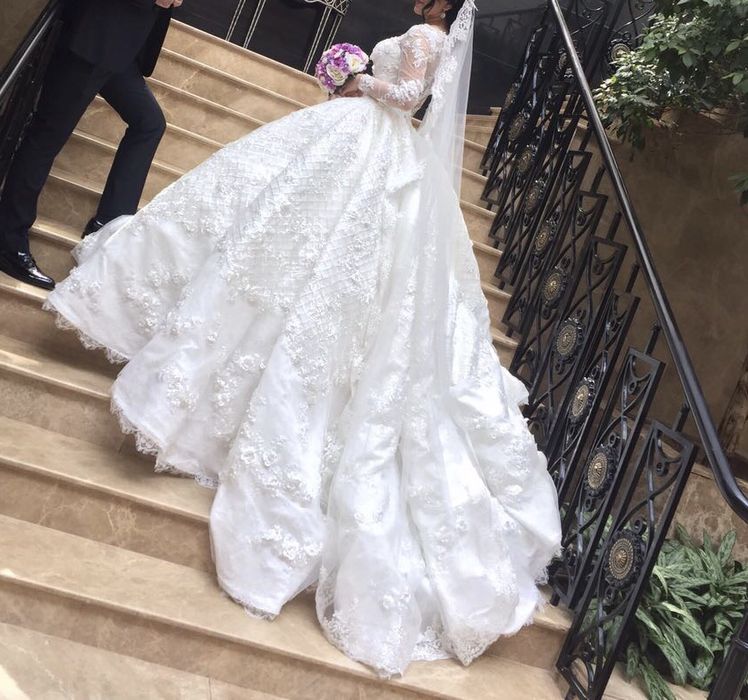 Шикарное свадебное платье !!!