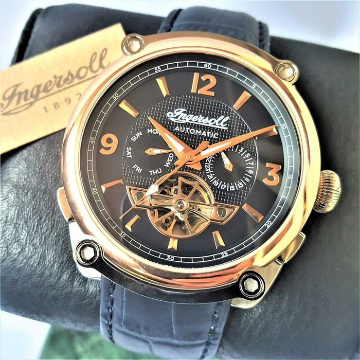 Ingersoll  Automat - 28 de Rubine Open Heart -Barbati