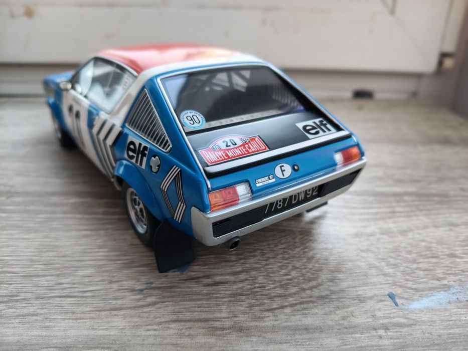Macheta Renault 17 Gordini 1/18