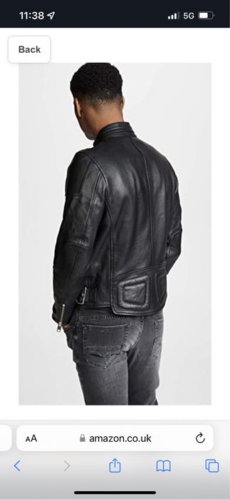 Diesel 100% кожено яке