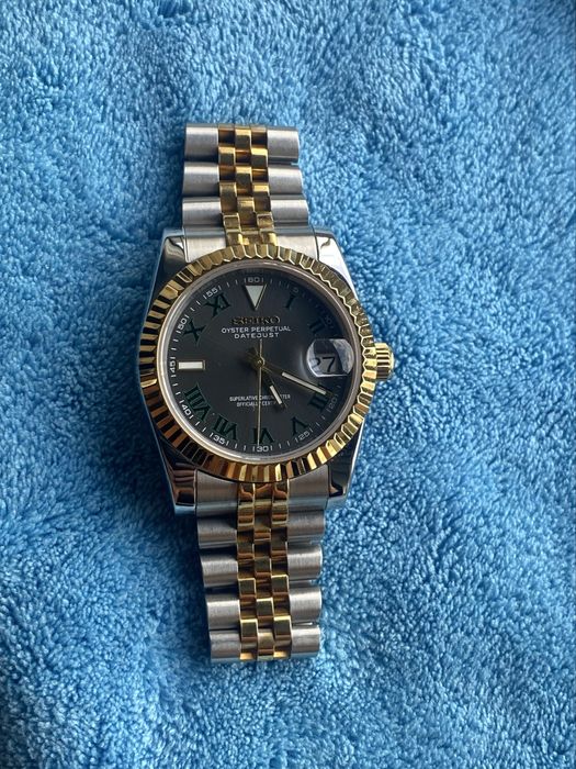 Seiko mod datejust 36 mm