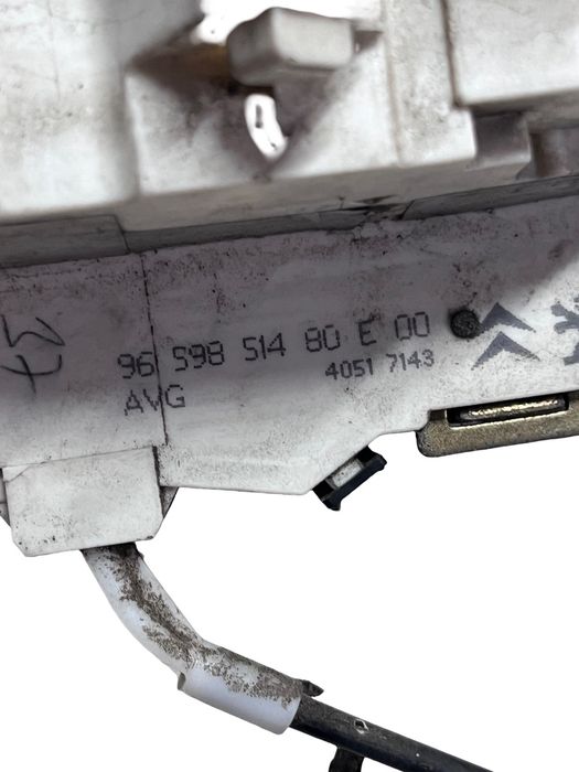 Broasca Usa Stanga Fata Peugeot 407 Coupe 6C_ 2005 -> 9659851480E