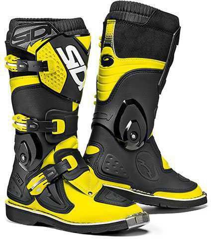 Детски ботуши  SIDI FLAME BLACK-WHITE крос мотор ендуро детски