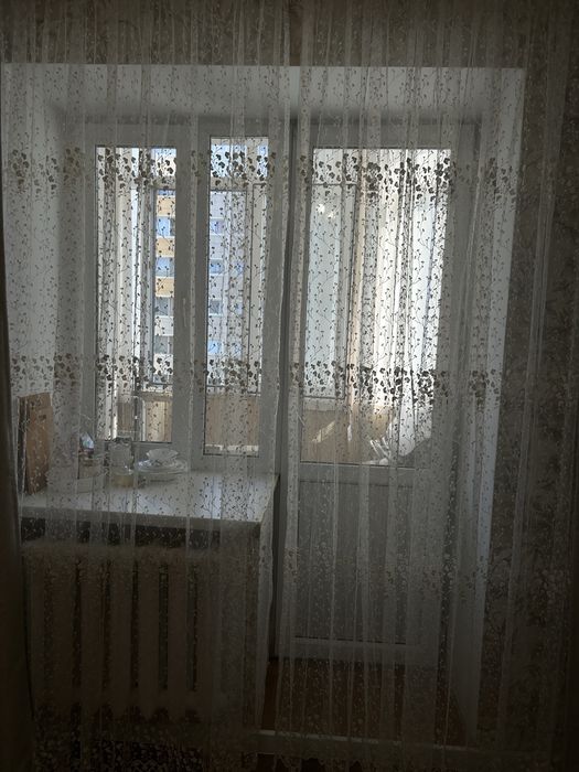 Шторы, тюль с гардиной на кухню
