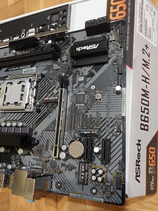 AMD Ryzen 5 7600X + ASRock B650M-H/M.2