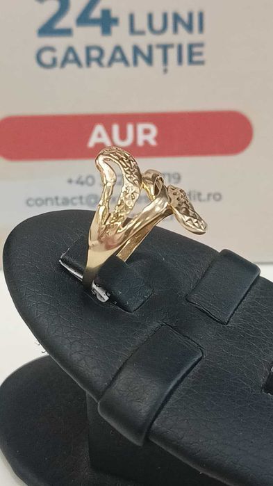 Inel aur 14K 3.26gr (Ag24 Harlau b.45165.1) - Garantie 2 ani!